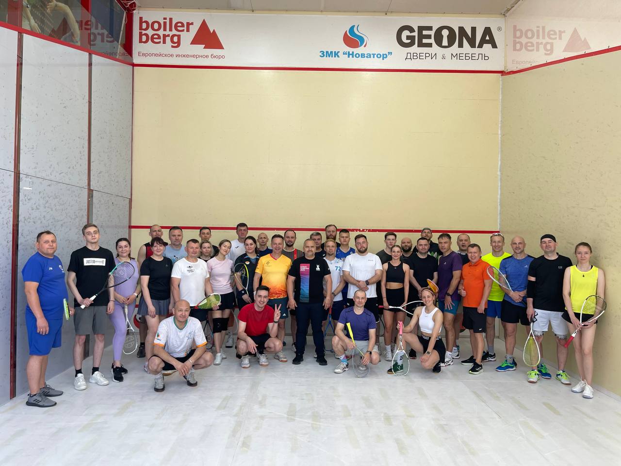 Турнир «Жемчужина Поволжья» стал крупнейшим в истории чувашского сквоша