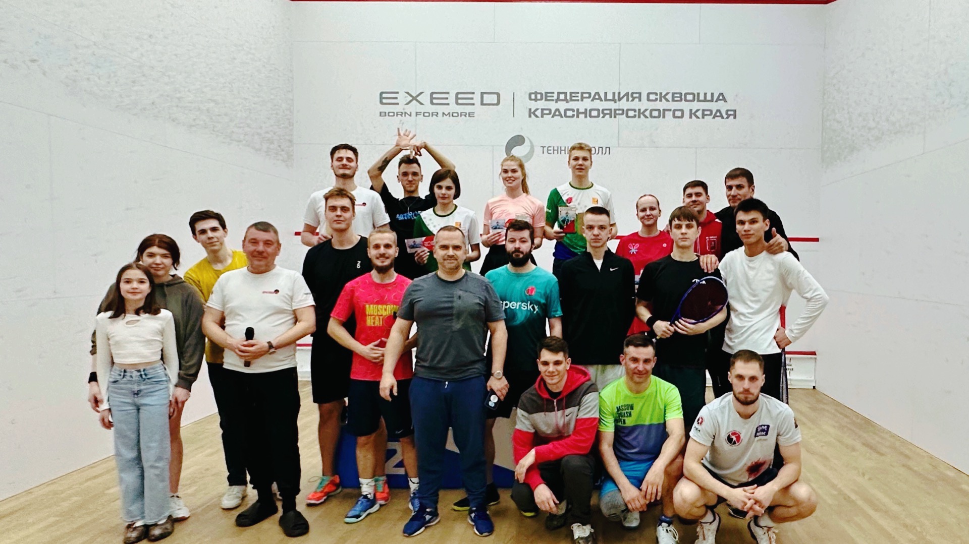 В Красноярске прошел одиннадцатый Кубок Сибири по сквошу