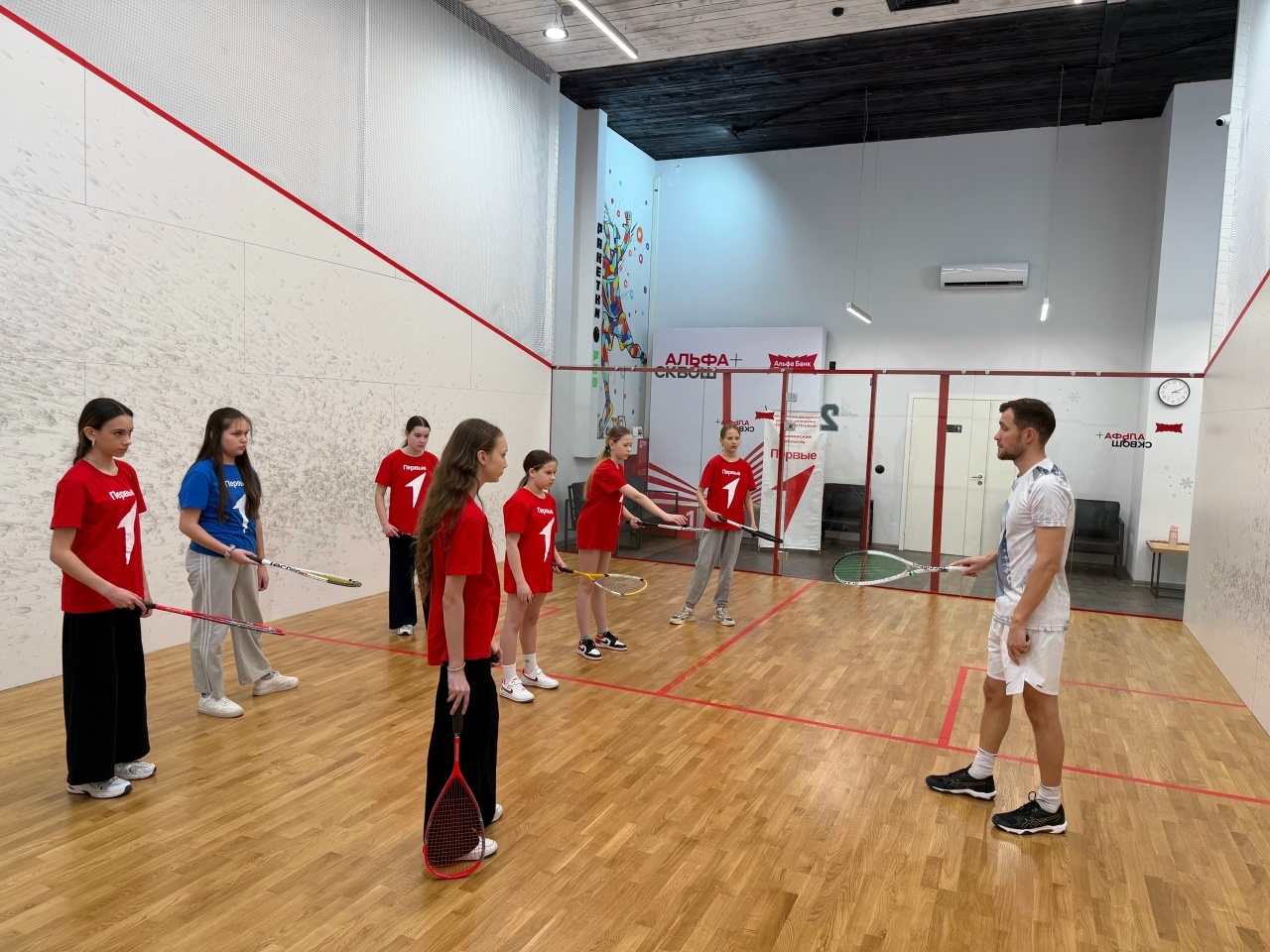 Первые города Ульяновска погрузились в динамичный мир сквоша