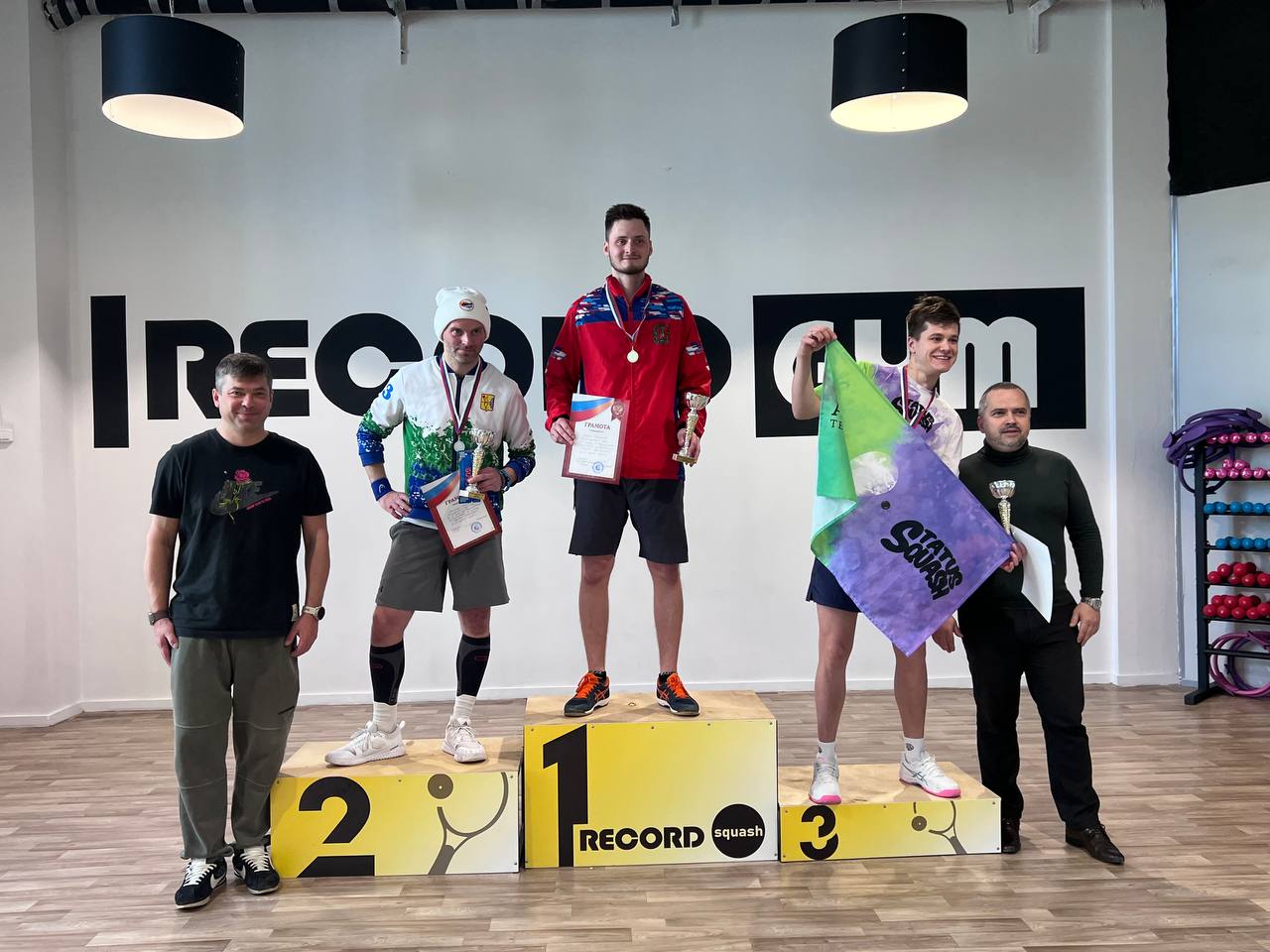 Артём Николаев и Кира Перова выиграли Всероссийские соревнования по сквошу «Кубок Приволжья»