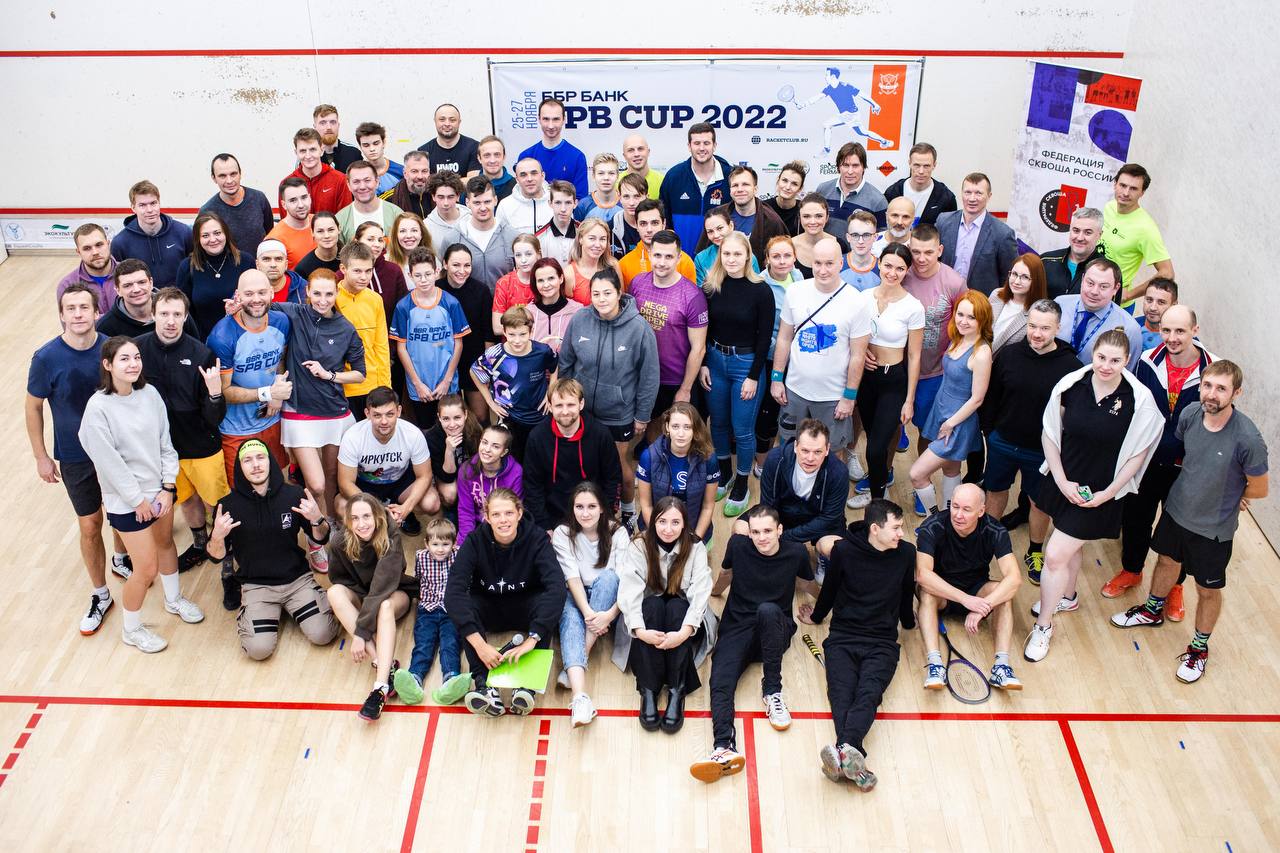 Турнир по сквошу «ББР БАНК SPB CUP» завершен